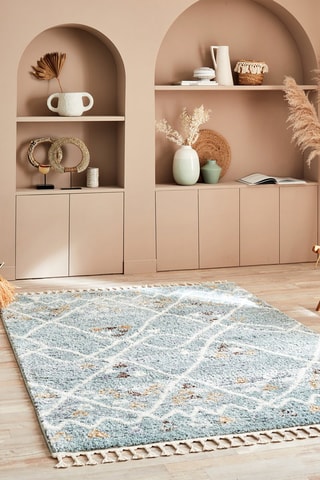 Tapis Delya - Turquoise