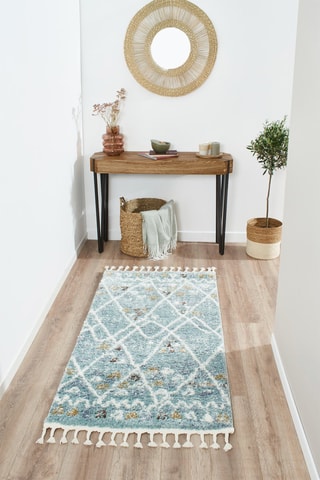 Tapis Delya - Turquoise