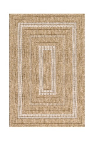 Tapis Nature - Beige et blanc