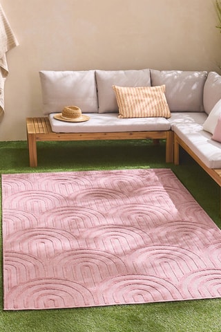 Tapis Santorini - Rose