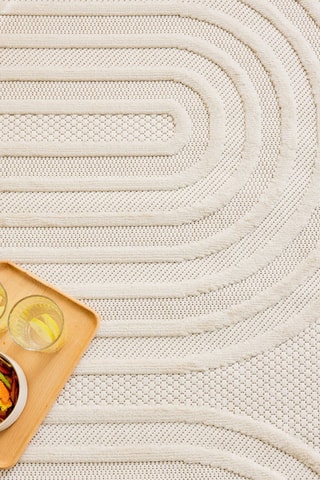 Tapis Santorini Blanc