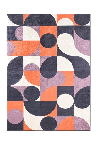 Tapis Stampa - Rouge et bleu