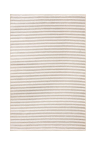 Tapis Garden - Beige et blanc