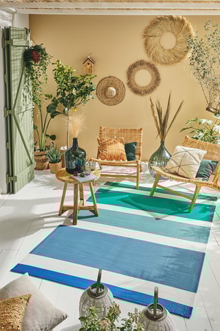 Tapis Capri - vert et turquoise