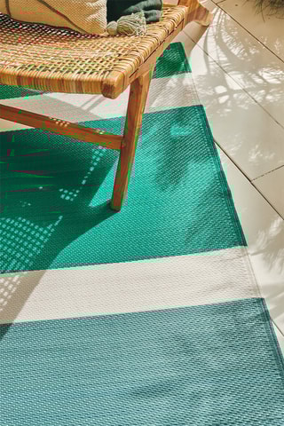 Tapis Capri - vert et turquoise