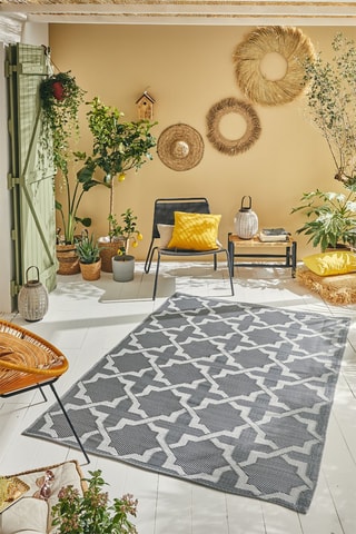 Tapis Scoobi Gris et blanc