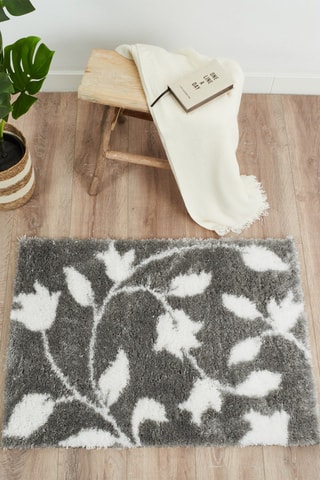 Tapis Oslo Gris et blanc