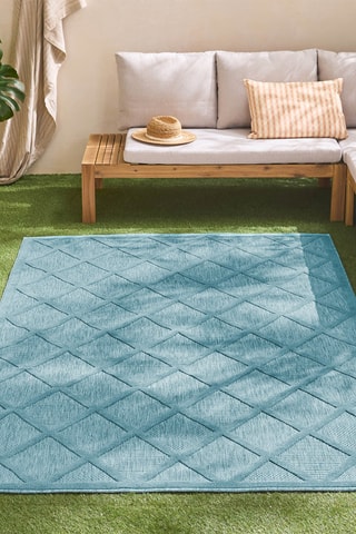 Tapis Santorini Turquoise