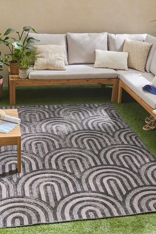 Tapis Santorini Noir