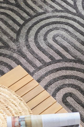 Tapis Santorini Noir