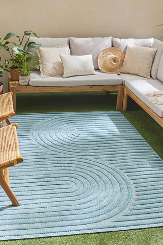 Tapis Santorini Turquoise