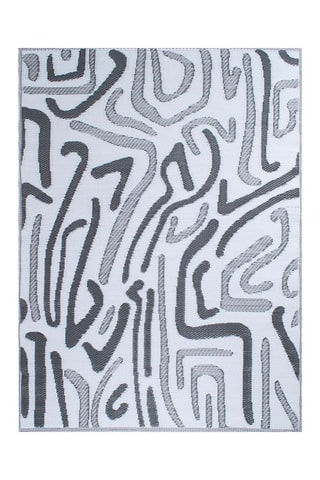 Tapis Capri - Noir et blanc