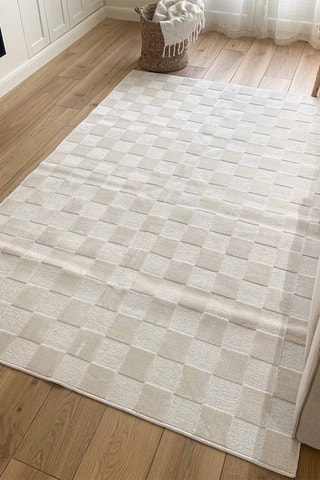 Tapis Garden - Blanc
