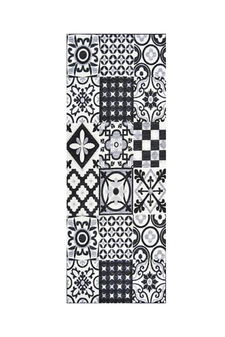 Tapis Utopia - Noir et blanc