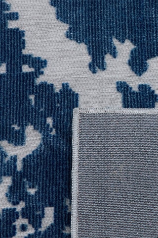 Tapis Garden - Beige et bleu