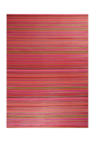 Tapis Capri - Violet et rouge