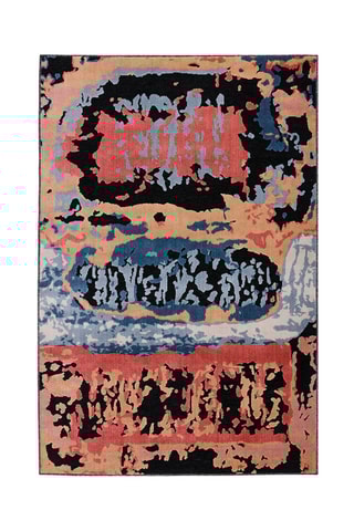 Tapis Garden - Beige et rouge