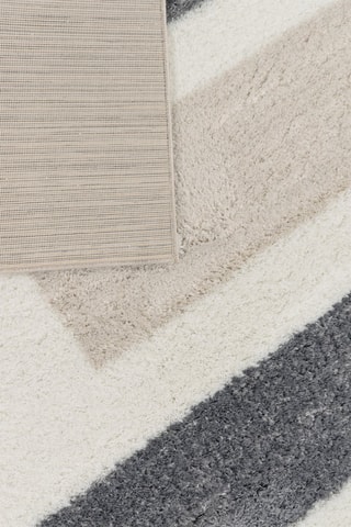 Tapis Karena - Beige et anthracite
