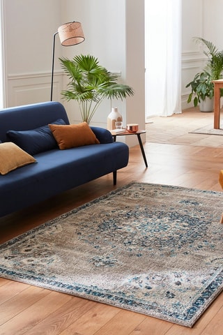 Tapis Anatolia - Bleu et gris