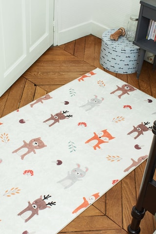 Tapis Happy - Crème