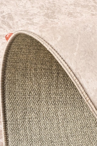 Tapis Happy - Beige et jaune