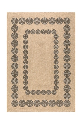 Tapis Nature - Beige et noir