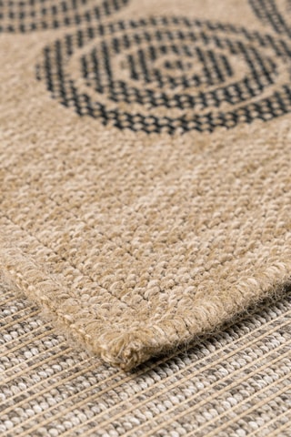 Tapis Nature - Beige et noir