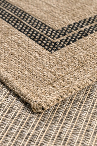 Tapis Nature - Beige et noir