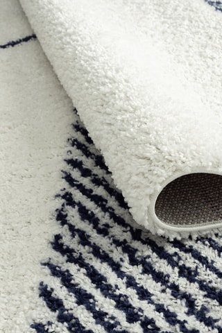 Tapis AquarelleBeige et bleu