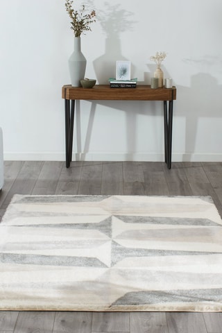 Tapis Karena - Beige et gris