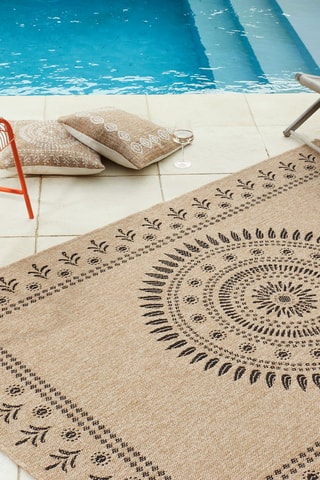 Tapis Nature - Beige et noir