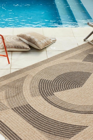 Tapis Nature - Beige et noir