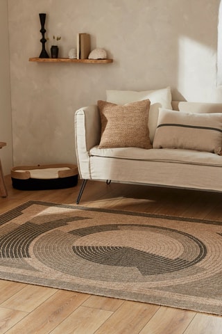Tapis Nature - Beige et noir