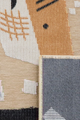 Tapis Garden - Beige et orange