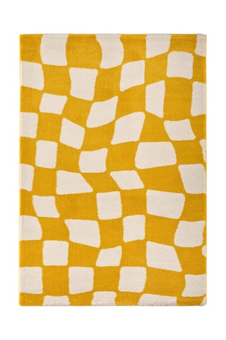 Tapis Groovy - Jaune