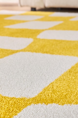 Tapis Groovy - Jaune