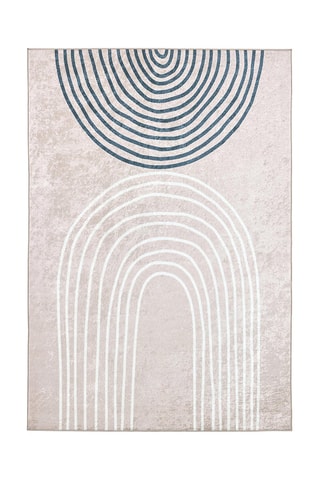 Tapis Grege - Beige et blanc