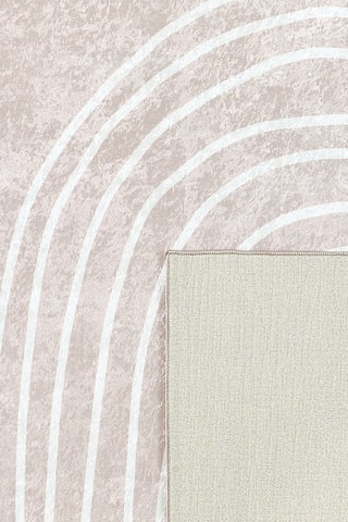 Tapis Grege - Beige et blanc
