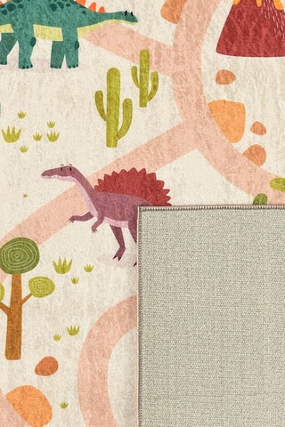 Tapis Happy - Beige et vert