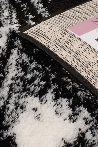 Tapis Oslo - Noir et blanc