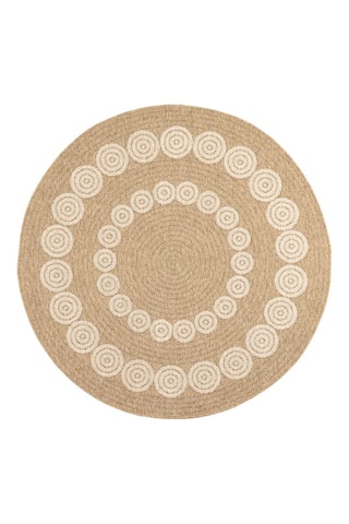 Tapis Nature - Beige et blanc