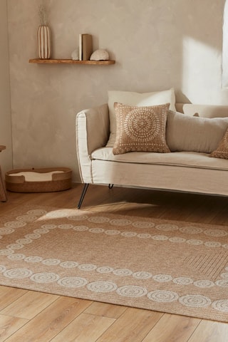 Tapis Nature - Beige et blanc