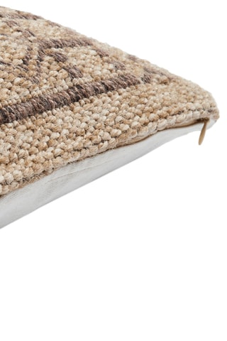 Housse de coussin Nature 8729 - Marron - 50 x 50 cm