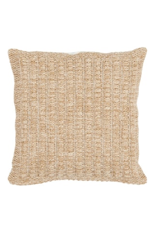 Housse de coussin Nature - Beige - 50 x 50 cm