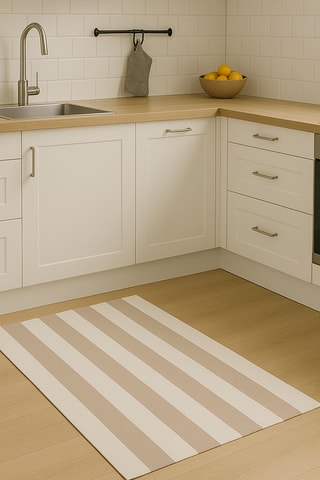 Tapis Azulejo - Beige