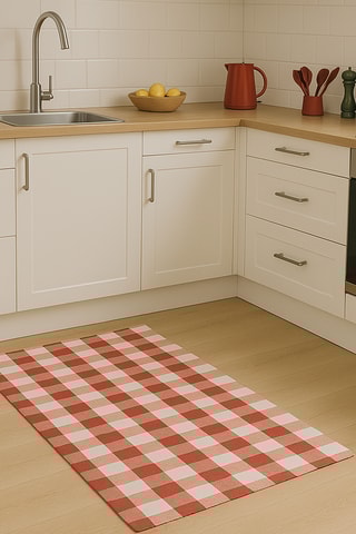 Tapis Azulejo - Rouge