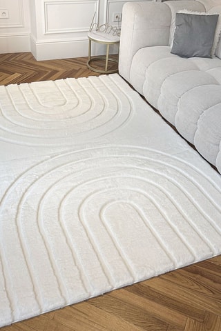 Tapis Alaska - Blanc
