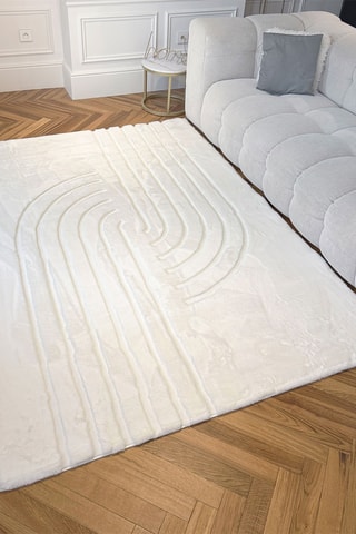 Tapis Alaska - Blanc