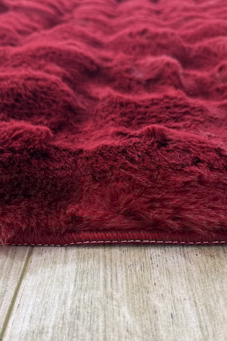 Tapis Bubble - Rouge