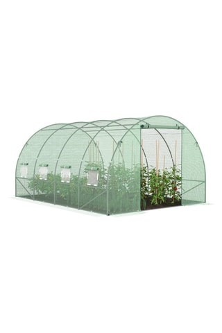 Serre tunnel de jardin - 40 x 30 x 20 m - 12 m²